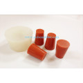 Molded Food Grade Tapered Silicone Rubber Plug